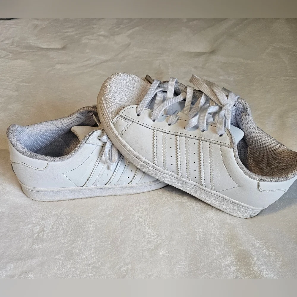 Adidas White Sneakers - Picture 4 of 8
